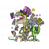 Mardi Rawr #9807 Sublimation transfers - Heat Transfer