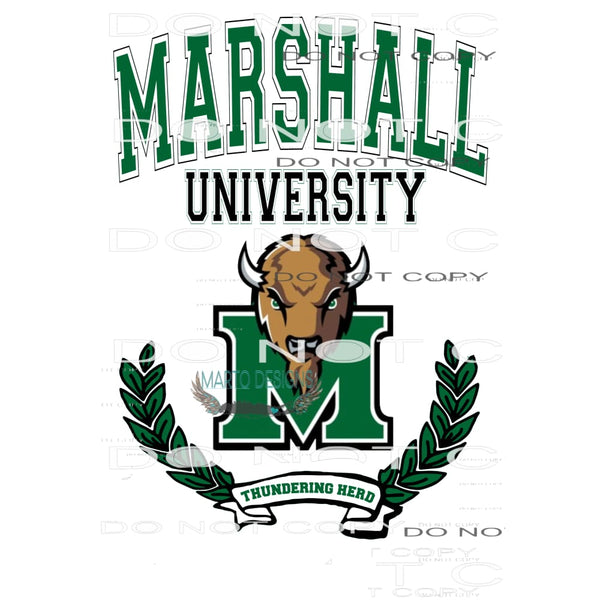 marshall university # 22114 Sublimation transfers - Heat