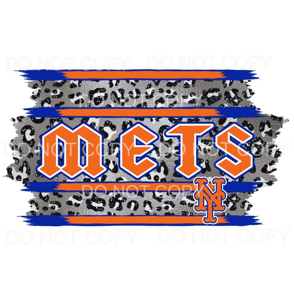 Mets Baseball # 5 Sublimation transfers - Heat Transfer