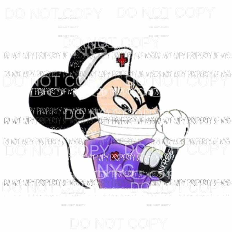 martodesigns - Minnie mouse Nurse Sublimation transfers – Designtwists