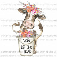 New to the herd cow Sublimation transfers Heat Transfer