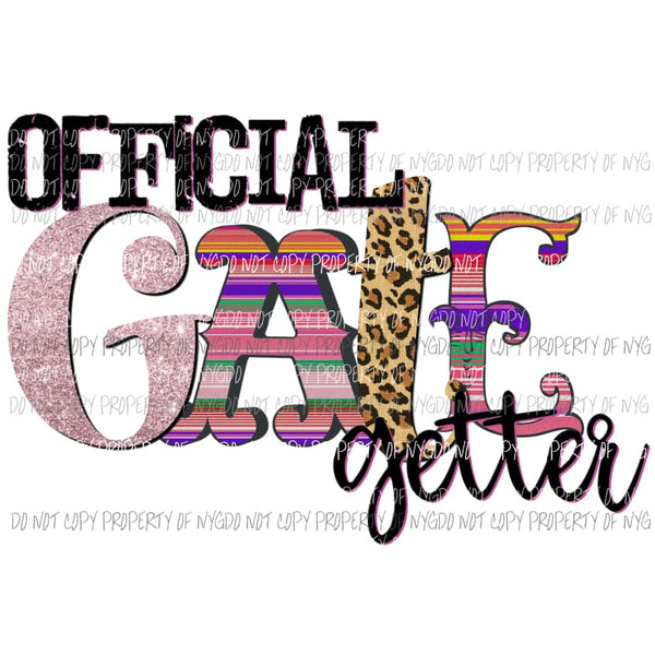 Official Gate Getter Sublimation transfers Heat Transfer