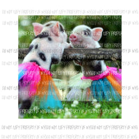 Pig Dancer Sublimation transfers Heat Transfer