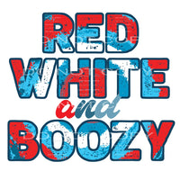 Red White And Boozy #5392 Sublimation transfers - Heat