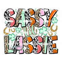 Sassy Lil Lassie #9746 Sublimation transfers - Heat Transfer