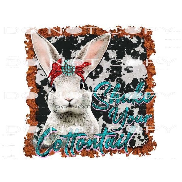 Shake Your Cottontail #9946 Sublimation transfers - Heat