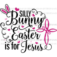 silly bunny jesus Sublimation transfers Heat Transfer