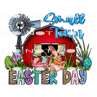 Small Town Easter Day #9917 Sublimation transfers - Heat