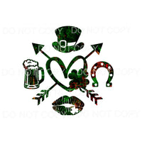 St Patrick’s day # 8924 Sublimation transfers - Heat 