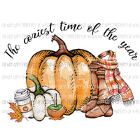 The Coziest time of the year - fall Sublimation transfers Heat Transfer