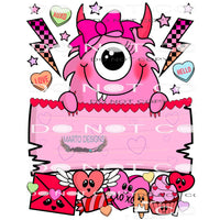 Valentine Name Pink #10082 Sublimation transfers - Heat