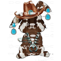 Western Rabbit #10037 Sublimation transfers - Heat Transfer