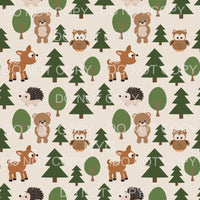 Woodland Animals Trees Sheet #812 Sublimation transfers - 