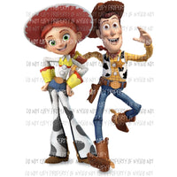 Woody Toy Story Sublimation transfers Heat Transfer