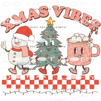 Xmas Vibes #8442 Sublimation transfers - Heat Transfer