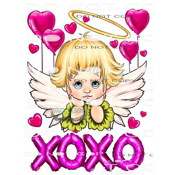 Xoxo Angle #8726 Sublimation transfers - Heat Transfer