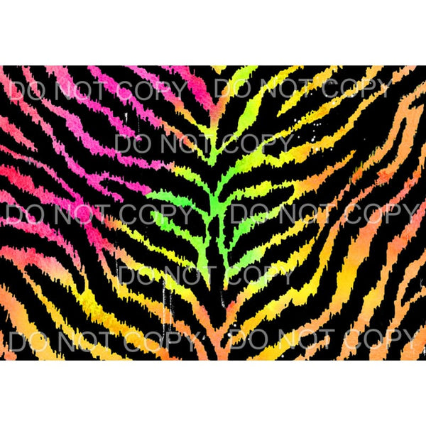 Zebra Print Sheet #1 Sublimation transfers - Heat Transfer