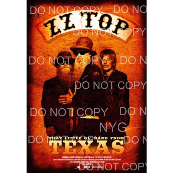 ZZ Top #15 Sublimation transfers - Heat Transfer