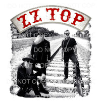 ZZ Top #17 Sublimation transfers - Heat Transfer