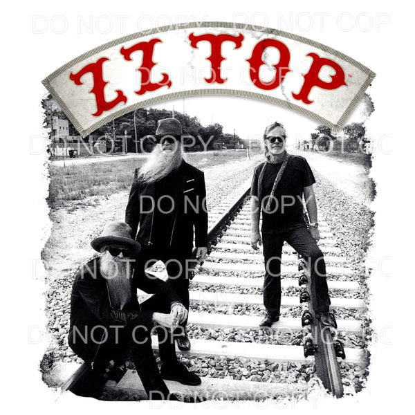 ZZ Top #17 Sublimation transfers - Heat Transfer