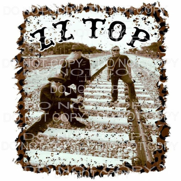 ZZ Top #6 Sublimation transfers - Heat Transfer